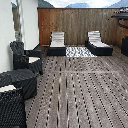 Ferienhaus Oberhof Weissenbach am Lech Bagian luar foto
